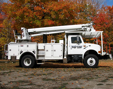 top line electrical truck